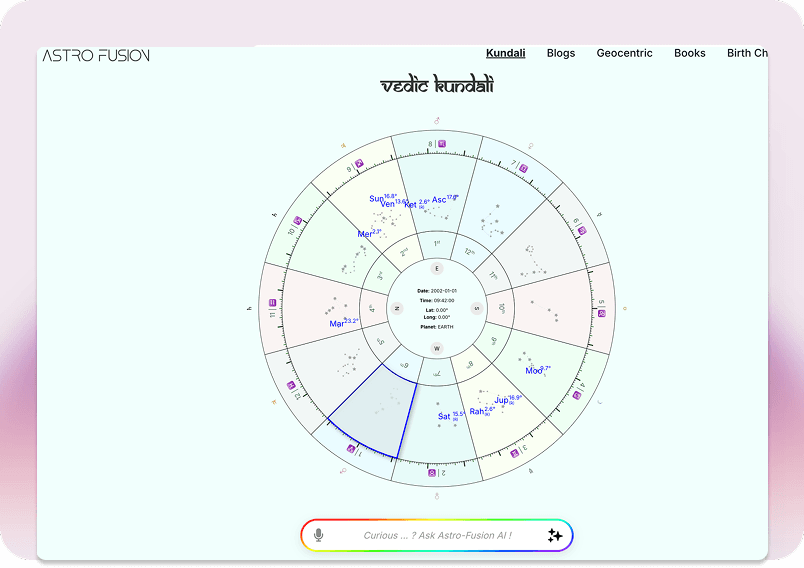 AstroFusion - AI-Powered Horoscope Generator